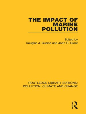 cover image of The Impact of Marine Pollution